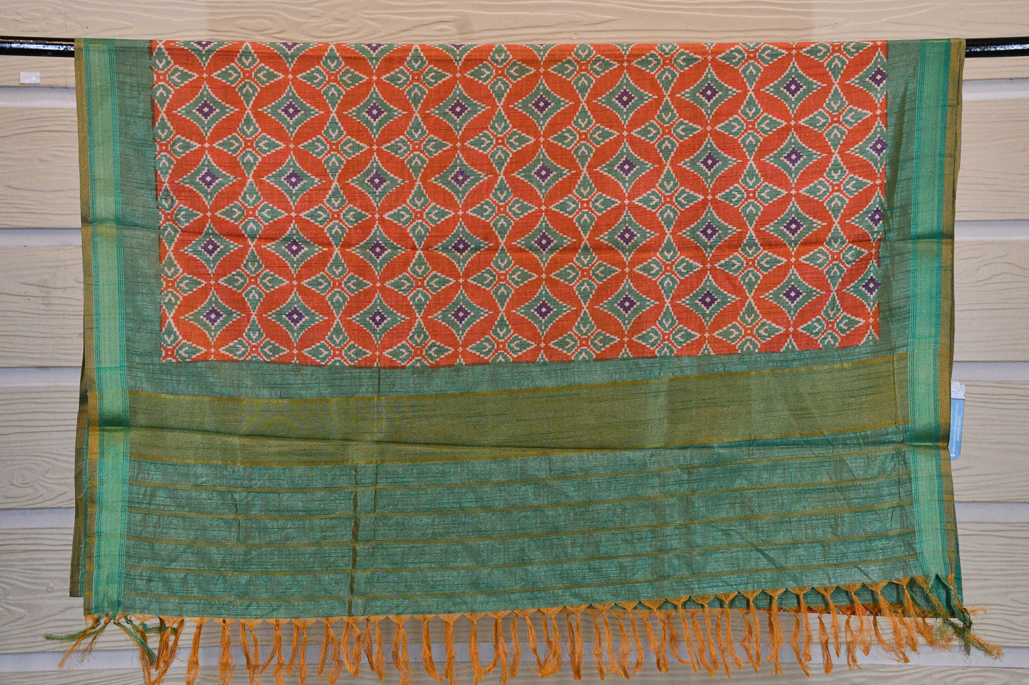 Rust Patola Dupatta