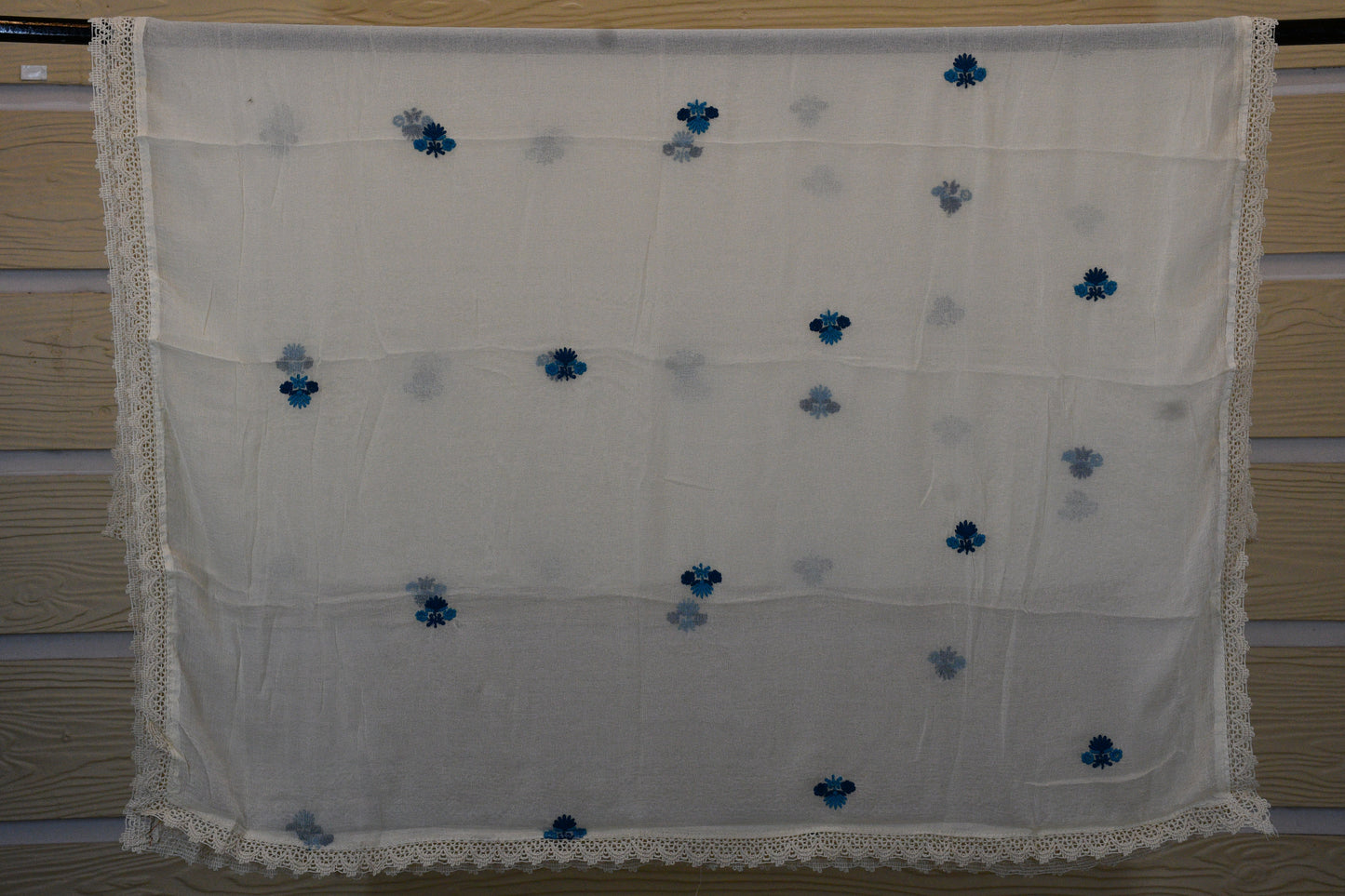 Ivory White Chikankari Dress Material