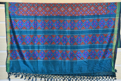 Multi-Color Patola Print Patola Dress Material
