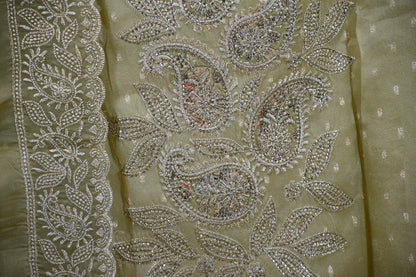 Sage Royale – Premium Embroidered Dress Material with Designer Dupatta