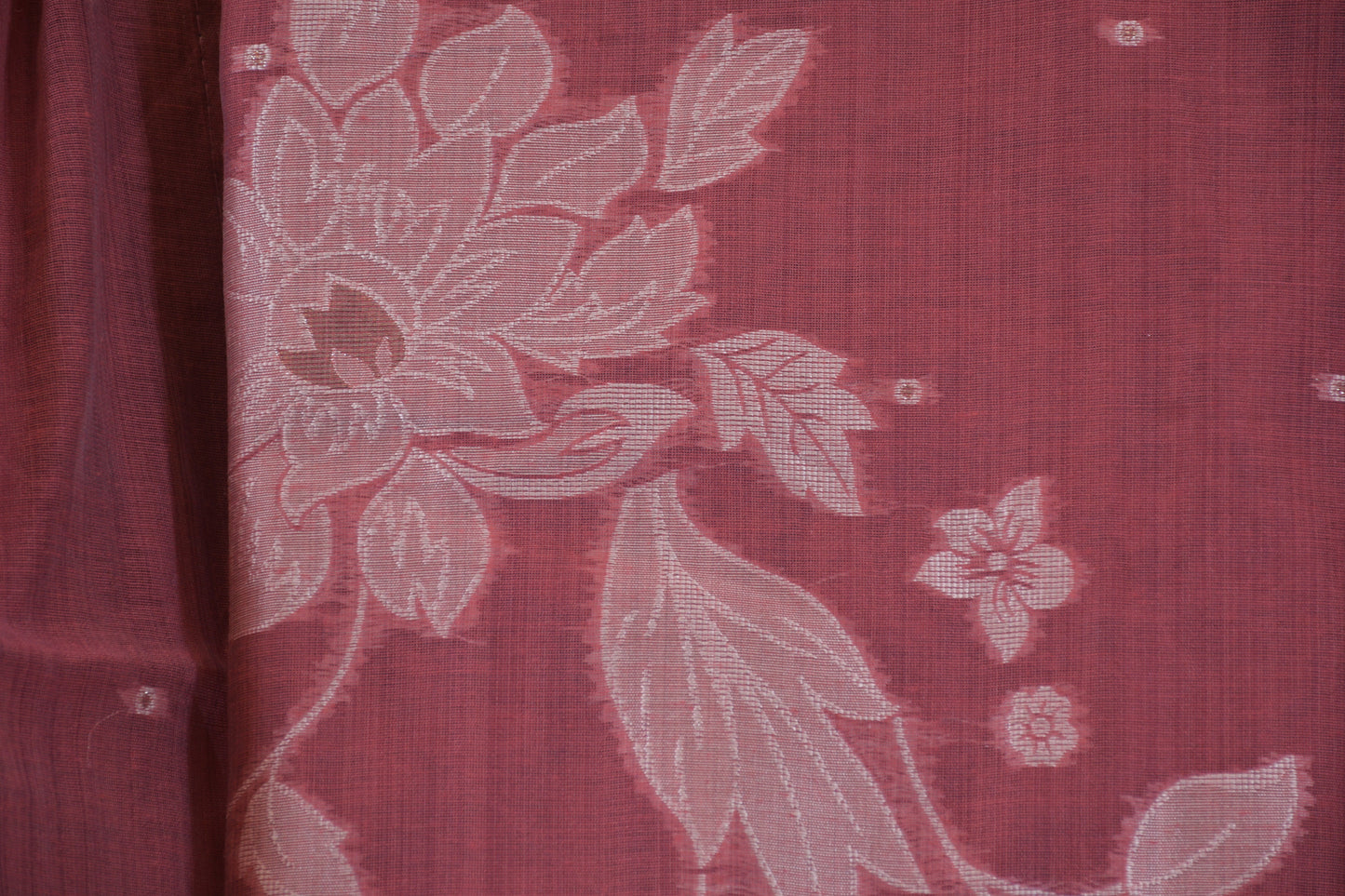 Gulnaar Pink Jamdani Dress Material