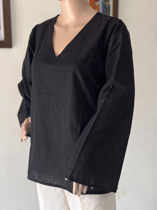 Midnight Umbrella Sleeve Kurti