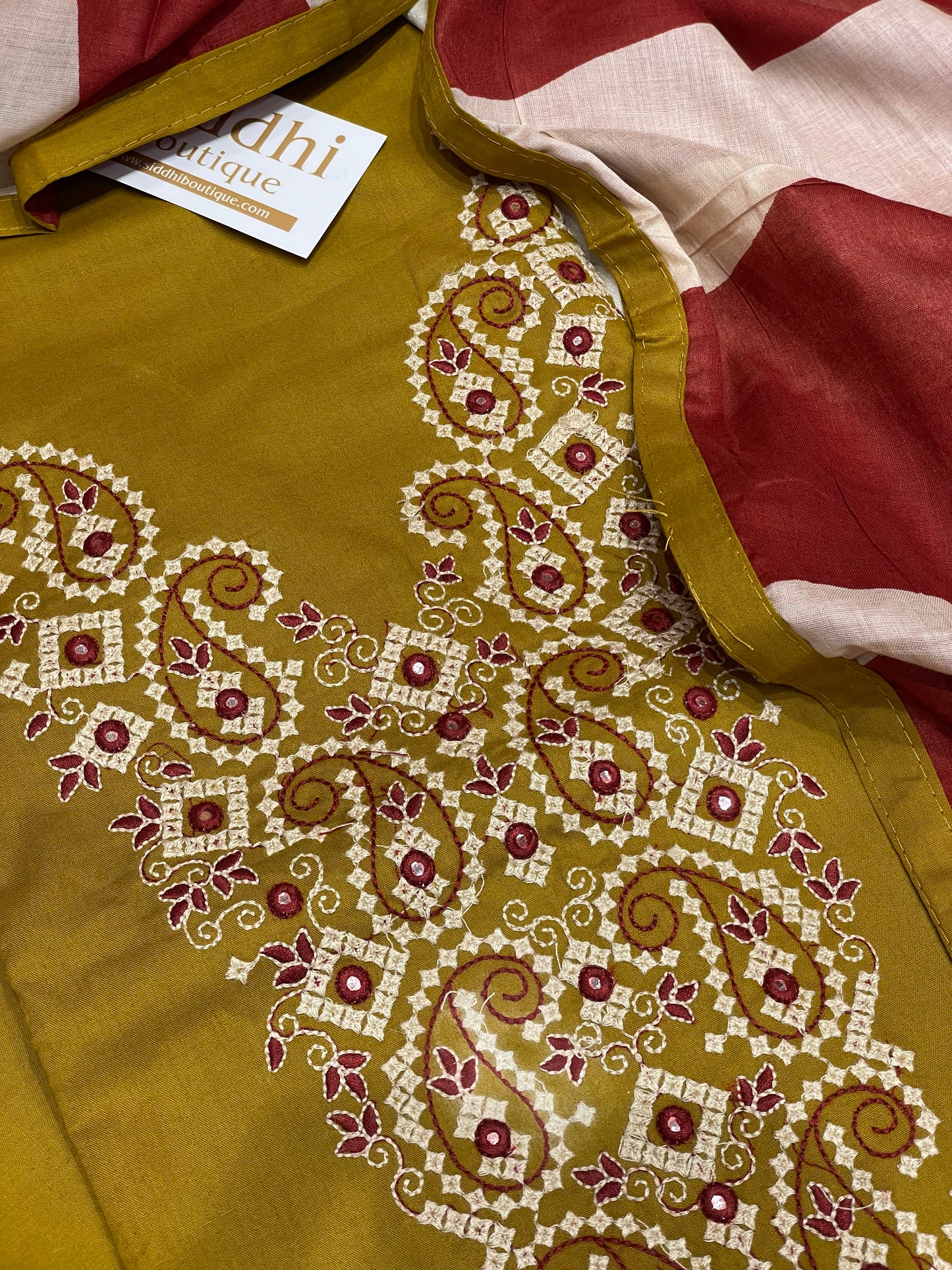 Mustard Maroon