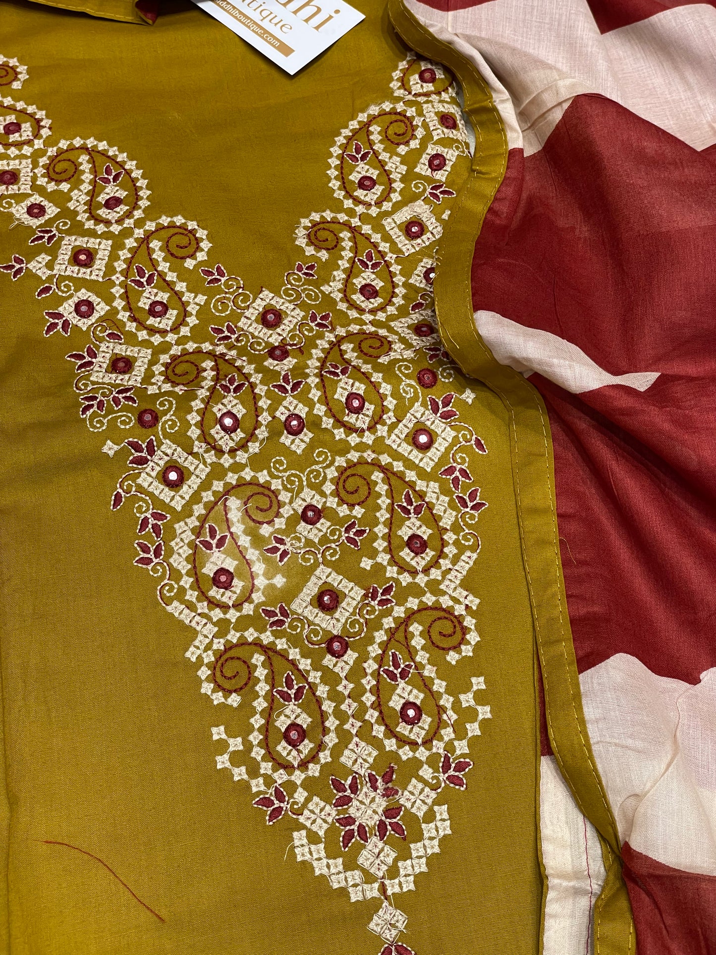 Mustard Maroon
