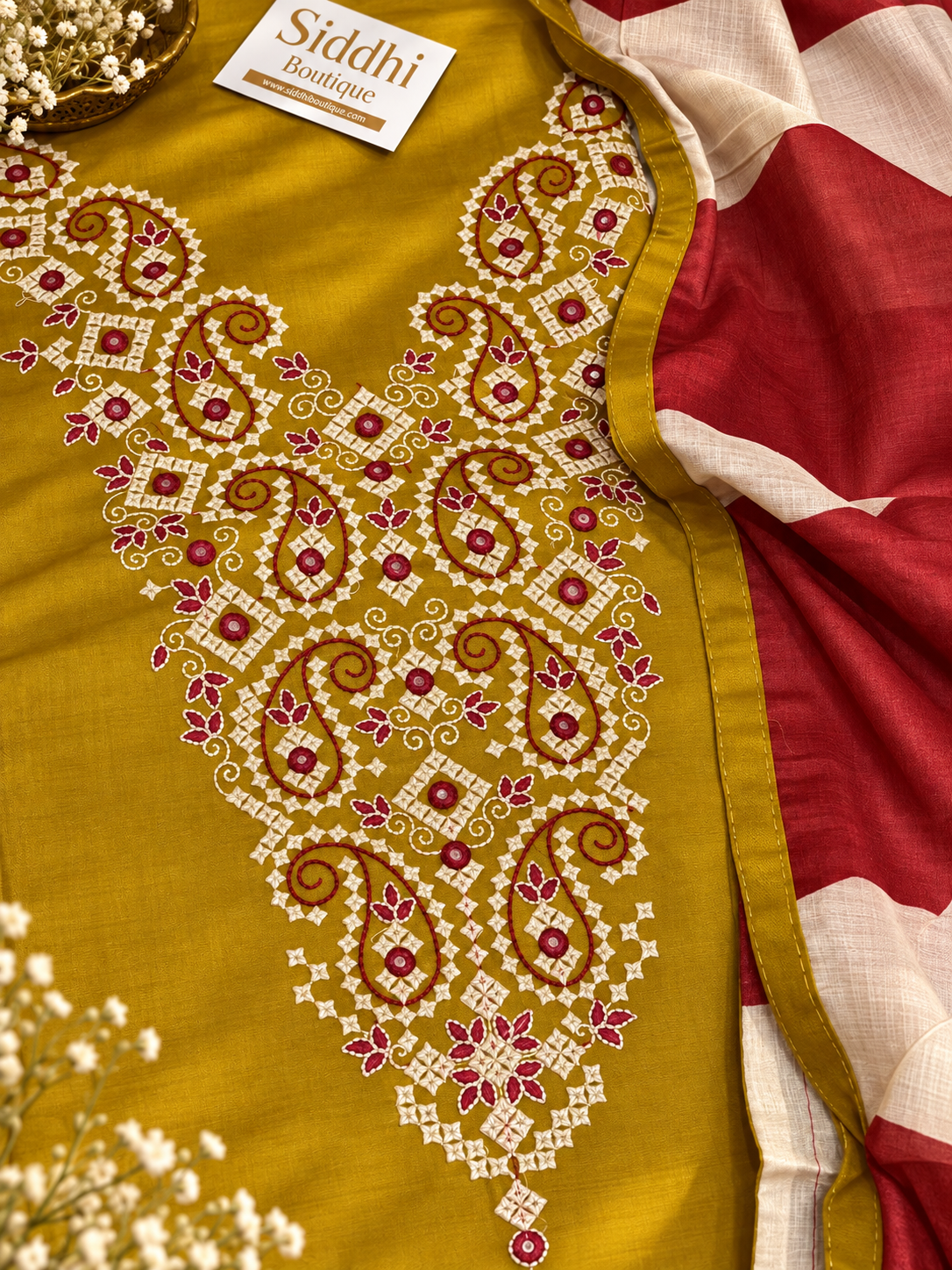Mustard Maroon