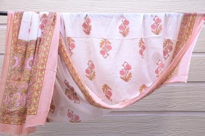 Authentic Jaipuri Dress Material with Pure Cotton Dupatta